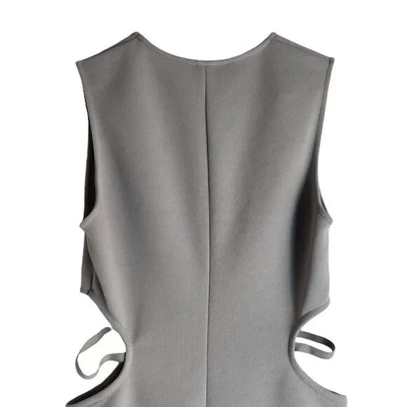 Zara | Midi Bodycon Cutout Dress - Picture 9 of 10